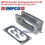 IMPCO Adapter A1-59 Unidapt: Arm piece Angular 35mm for extension arm