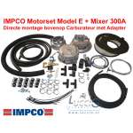 Kit completo de GLP IMPCO con 300 A de alimentación directa al carburador y cilindro. Tanque de GLP de 230 L (Ø450 mm x 1571 mm)