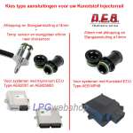 AEB LPG Injector Rail 2 cil. INJ RP2SU Polymer I-PLUS - VGI / LANDI + Mounting Kit