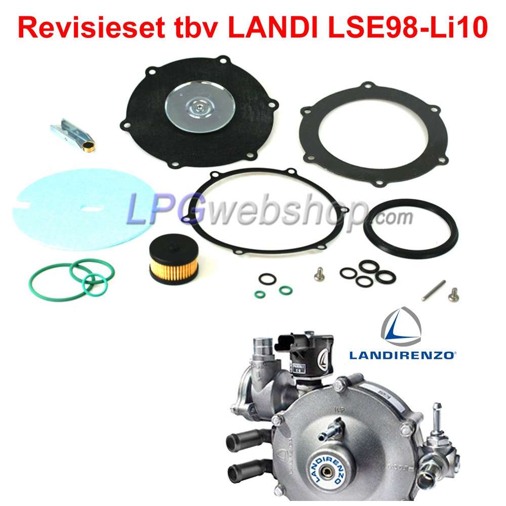 Kit de réparation pour détendeur GPL LANDI RENZO LI10 (AM ASP/TURBO) Kit de réparation pour détendeur GPL LANDI RENZO LI10 (AM ASP/TURBO)