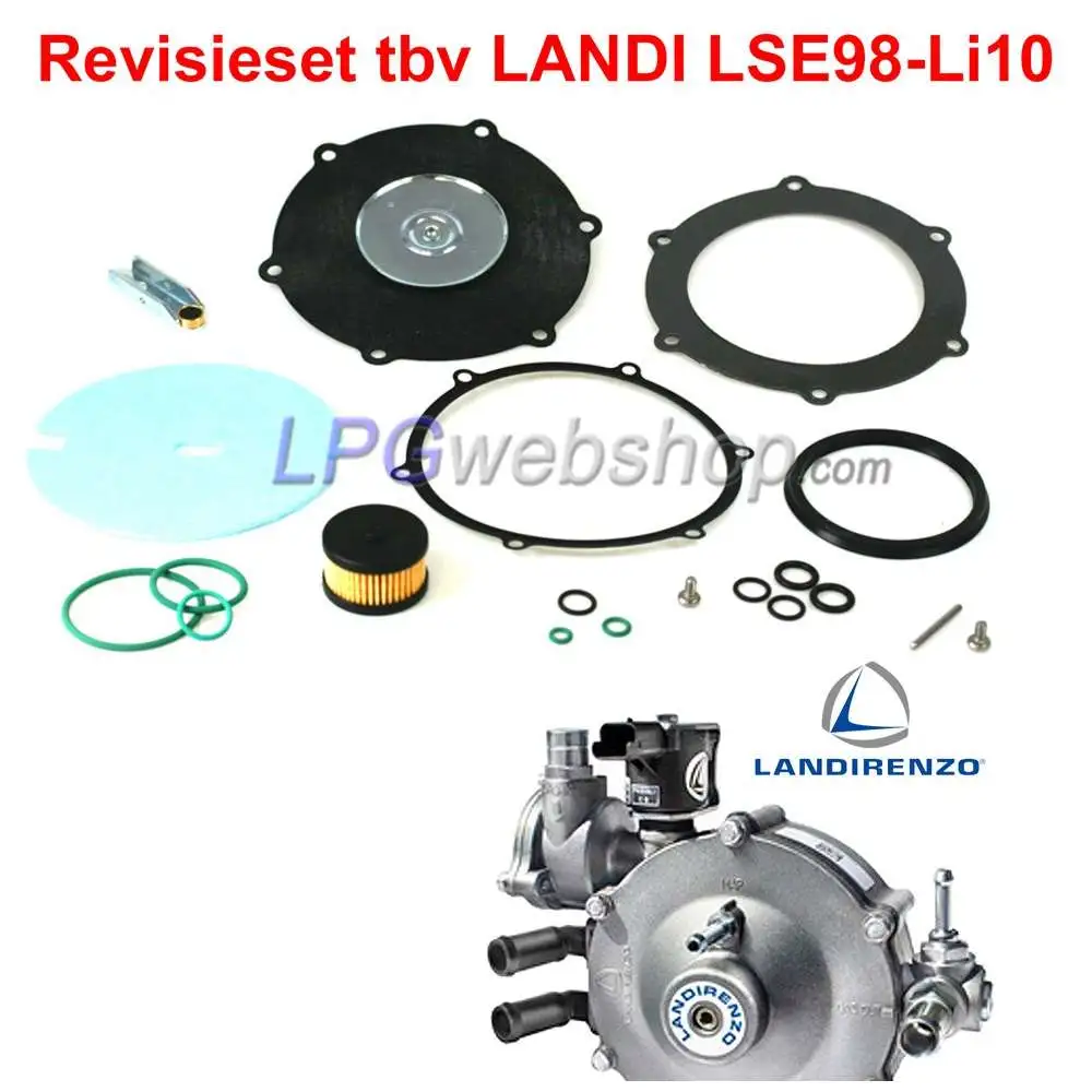 Repair Kit LANDI RENZO LI10 LPG Reducer (AM ASP/TURBO) Repair Kit LANDI RENZO LI10 LPG Reducer (AM ASP/TURBO)