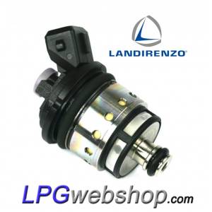 Inyector de Gas (GLP/GNC) Landi Renzo GI25-20 extra pequeño gris (gris) MED BF/UF2520 AMP Conector Bosch