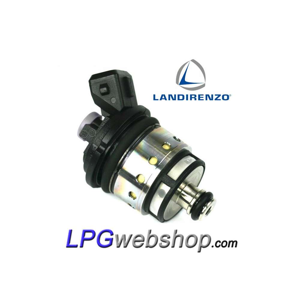Inyector de Gas (GLP/GNC) Landi Renzo GI25-20 extra pequeño gris (gris) MED BF/UF2520 AMP Conector Bosch Inyector de Gas (GLP/GNC) Landi Renzo GI25-20 extra pequeño gris (gris) MED BF/UF2520 AMP Conector Bosch