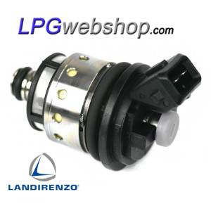 Injetor de gás GLP Landi Renzo BF/UF2520 GI25-20 Cinza MED com conector AMP. Landi Renzo Omegas (237000003)