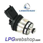 Landi Renzo LPG Injector MED GI25-65 MTA Medium (Zwart) OEM FIAT ALFA LANCIA