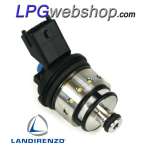 Iniettore Gas GPL Landi Renzo BF/UF2565 GI25-65 Medium Tappo Blu MED FIAT ALFA LANCIA con Connettore MTA. (237124000)