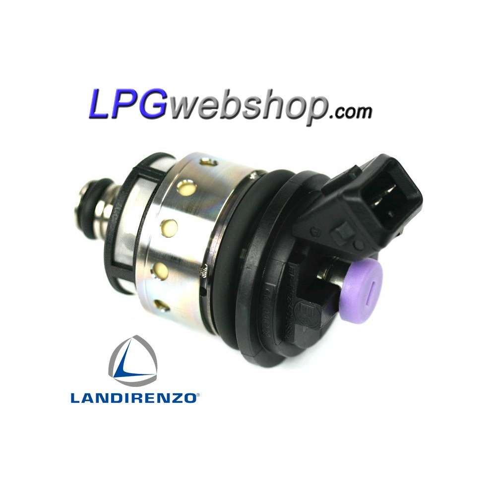 Landi Renzo Injecteur de gaz GPL GI25-80 BF/UF2580 Grand connecteur Bosch violet MED RGI AMP - Landi Renzo Omegas 237103001 Landi Renzo Injecteur de gaz GPL GI25-80 BF/UF2580 Grand connecteur Bosch violet MED RGI AMP - Landi Renzo Omegas 237103001