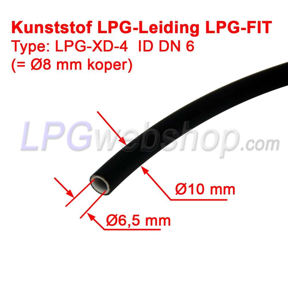 Raccord pour tuyau LPG-FIT Ø 8 mm FSR-04 pour tuyau plastique LPG-XD-4 (8 mm) Raccord pour tuyau LPG-FIT Ø 8 mm FSR-04 pour tuyau plastique LPG-XD-4 (8 mm)