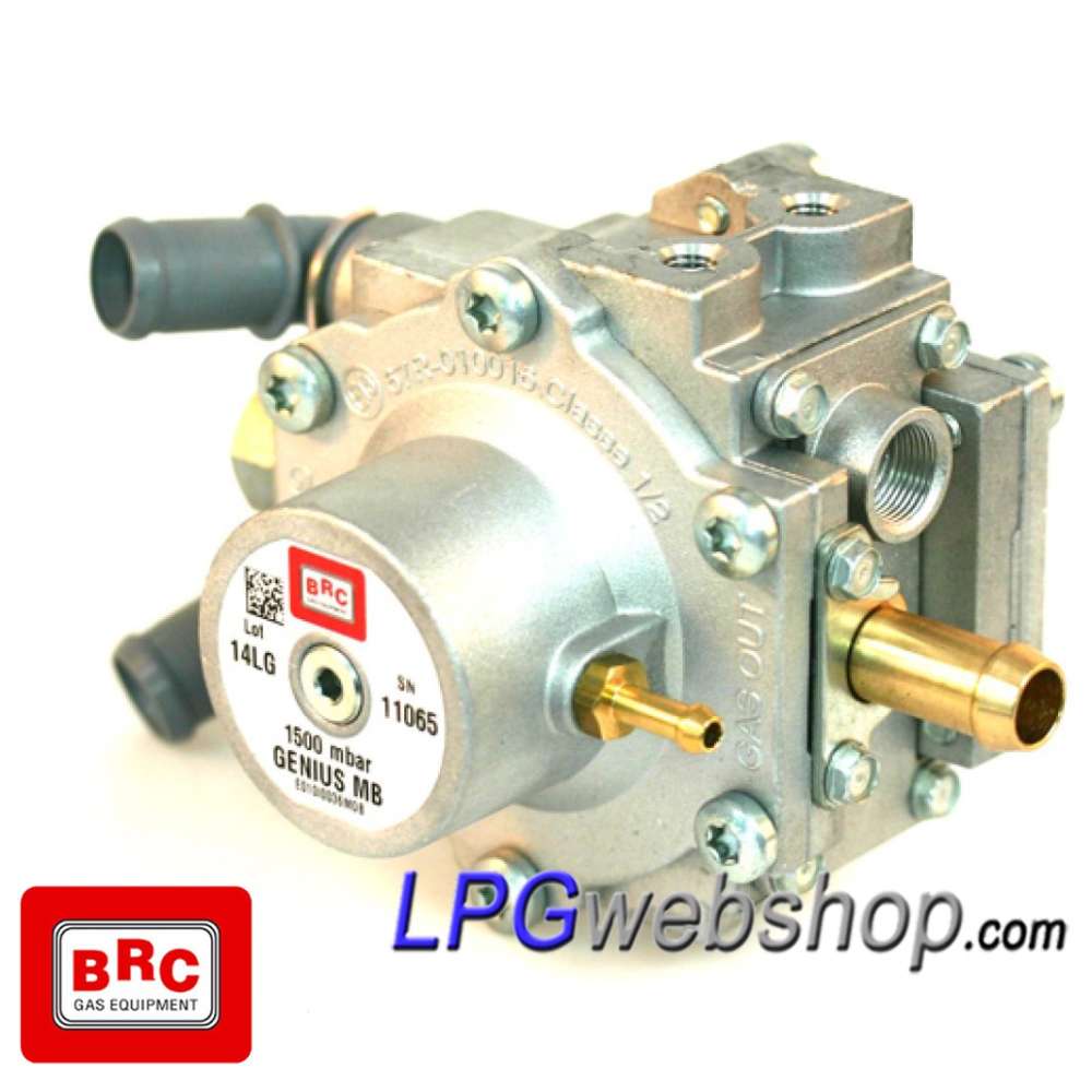 BRC Genius MB 1500 mbar LPG Verdamper (12mm) BRC Genius MB 1500 mbar LPG Verdamper (12mm)