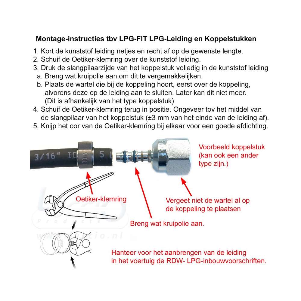 Acoplamiento de tubería LPG-FIT Ø8 mm 60° FSR-05-60 para tubería de plástico LPG-XD-5 (10 mm) Acoplamiento de tubería LPG-FIT Ø8 mm 60° FSR-05-60 para tubería de plástico LPG-XD-5 (10 mm)
