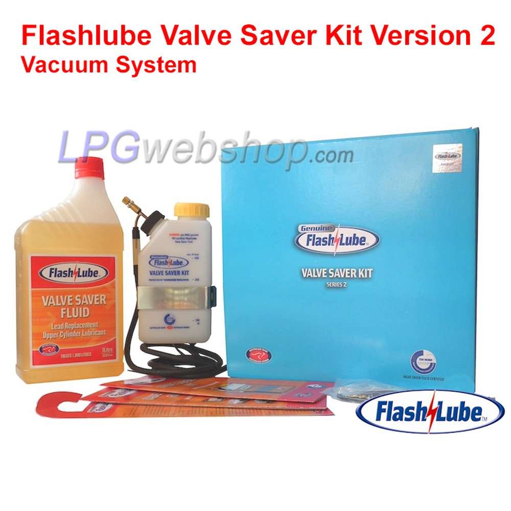 Flashlube Valve Saver Kit Versão 2 a vácuo Flashlube Valve Saver Kit Versão 2 a vácuo