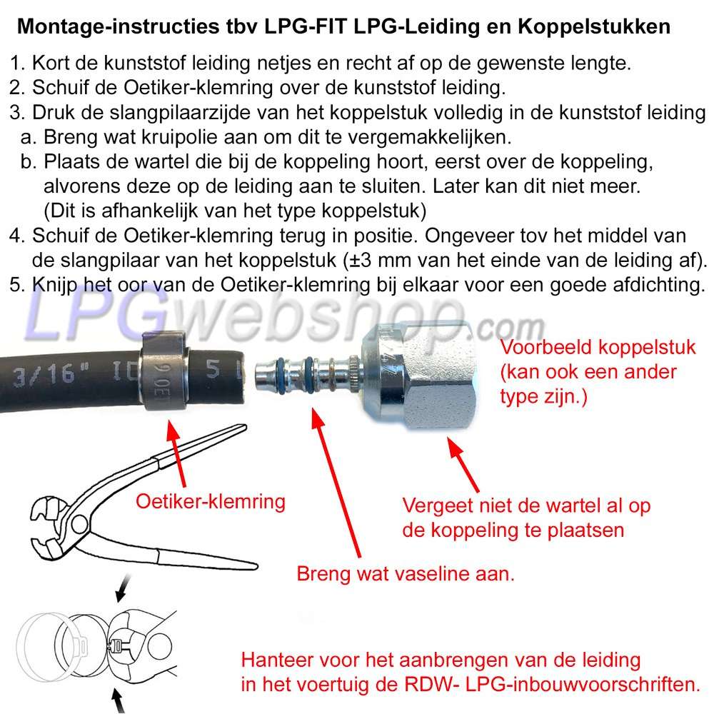 LPG-FIT Coupling piece LPG-FIT Pipe Ø8mm L40mm FSR-05 for Plastic Pipe LPG-XD-5 (10mm) LPG-FIT Coupling piece LPG-FIT Pipe Ø8mm L40mm FSR-05 for Plastic Pipe LPG-XD-5 (10mm)