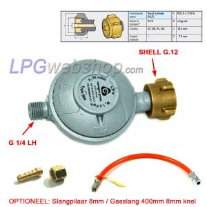 30 mbar Pressure regulator CAVAGNA 694 for gas bottles