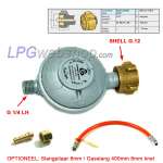 30 mbar Pressure regulator CAVAGNA 694 for gas bottles