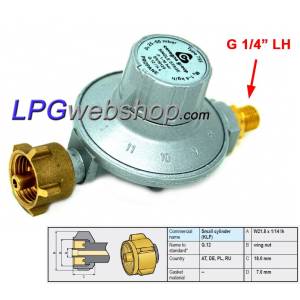 25-50 mbar Pressure regulator CAVAGNA 755 for gas bottles