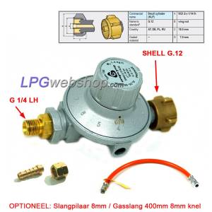 25-50 mbar Pressure regulator CAVAGNA 755 for gas bottles