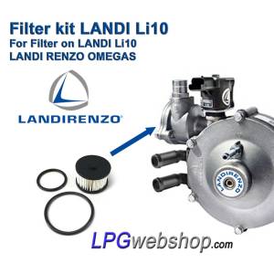 LPG-Filtereinsatz für (Flüssigphase) - Gasventil des Landi Renzo Li10 Verdampfers