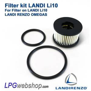 Filtre cartouche liquide (phase liquide) - Vanne gaz sur Vapo détendeur GPL Landi Renzo Li10