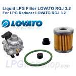 LPG Filter Liquid gas RGJ3.2 - LOVATO RGJ 3.2 Evaporator