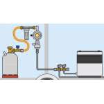 GOK Caramatic ConnectClean Filtro gas vapore ad alta pressione tipo FA 99 - M20x1,5