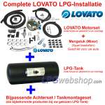 Kit de conversion moteur GPL LOVATO RGE pour voitures à carburateur (hors mélangeur)