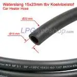 Car Heater Hose Ø15x23mm 30° - 120° C per meter