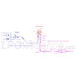 Pressure Regulator Kit (30 mbar) with filter and connections to LPG Tank / Gas Bottle