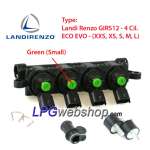 Rail 4 injetores Landi Renzo GIRS12 ECO EVO - (XXS, XS, S, M, L)