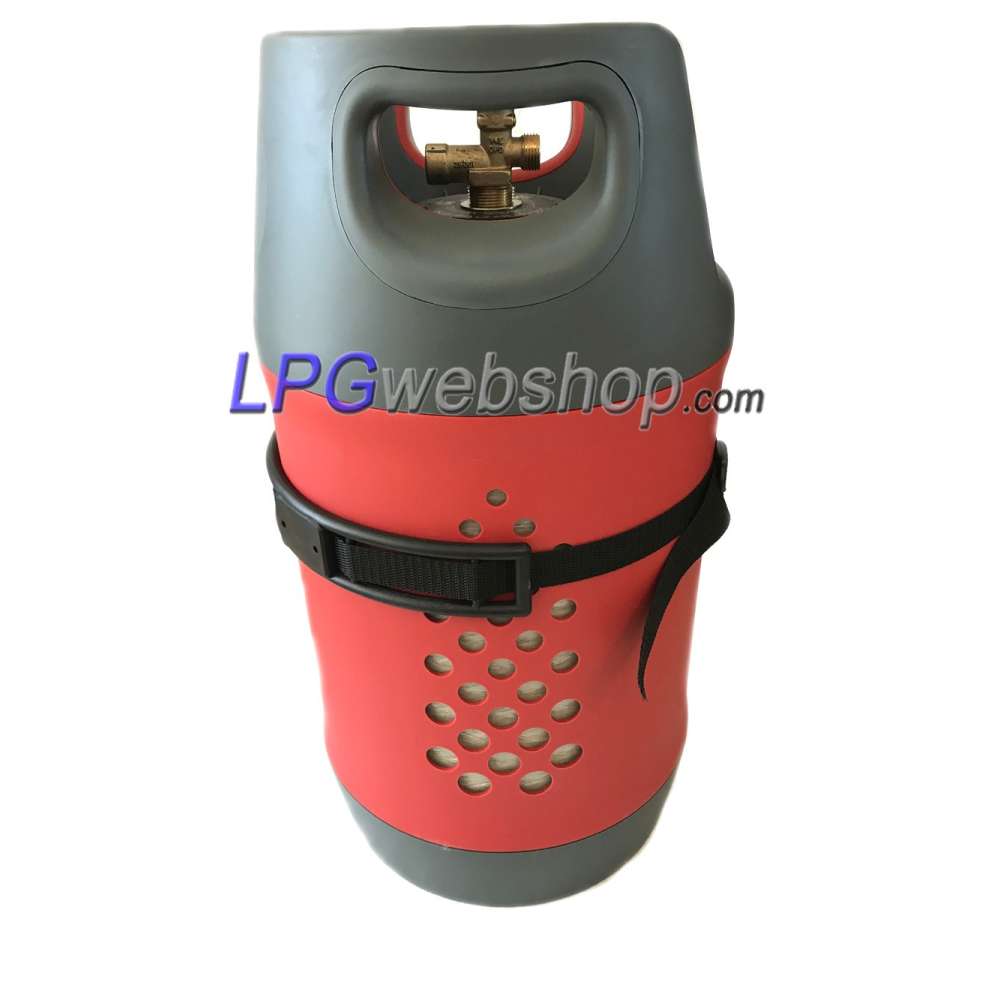 Montagehalterung mit Spanngurt für Universal-Gasflasche Montagehalterung mit Spanngurt für Universal-Gasflasche