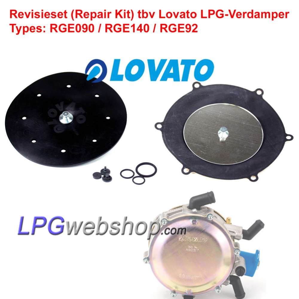 Kit revisione Riduttore GPL LOVATO RGE090 / RGE140 / RGE92 Kit revisione Riduttore GPL LOVATO RGE090 / RGE140 / RGE92