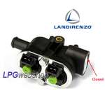 Rail d'injecteurs Landi Renzo RGI MED GPL - Sans connexion pour capteur de pression