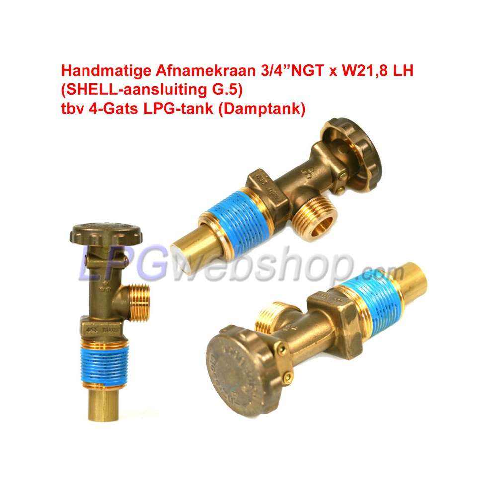 Valve manuelle GPL Shell LH pour bouteille de gaz / réservoir GPL Valve manuelle GPL Shell LH pour bouteille de gaz / réservoir GPL