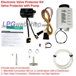 Kit Protetor Eletrônico de Válvula - Sistema de Lubrificação de Válvula com Bombear