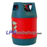 Bouteille de gaz GPL composite légère de 18,2 L avec OPD rechargeable jusqu'à 80 %