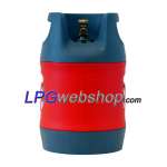 Bouteille de gaz GPL composite légère de 18,2 L avec OPD rechargeable jusqu'à 80 %
