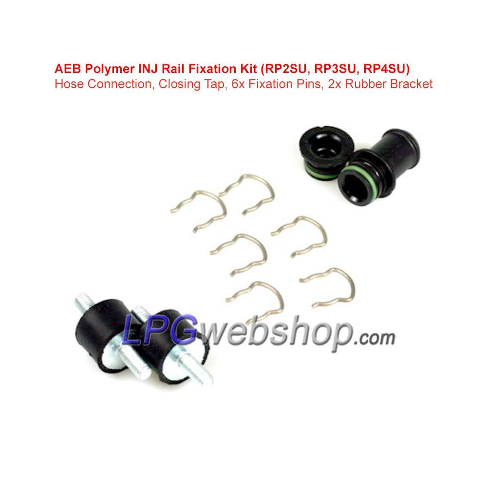 Assembly kit AEB Polymer injector Rail (Landi Renzo EVO-P) Assembly kit AEB Polymer injector Rail (Landi Renzo EVO-P)
