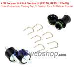 Kit de montage AEB Rail d'injecteur polymère (Landi Renzo EVO-P)