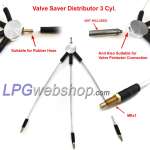Distribuidor Valve Saver de 3 cilindros para kit Valve Saver