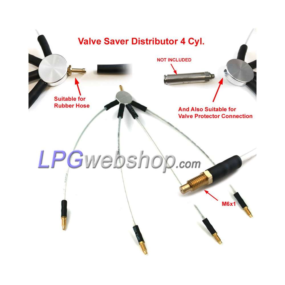 Verteiler 4 Zylinder für Valve Saver Kit Verteiler 4 Zylinder für Valve Saver Kit