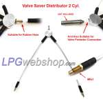 Verdeelstuk Valve Saver kit t.b.v. 2 cilinder
