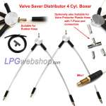 Krümmer 4 Zylinder-Boxermotor für Valve Saver Kit