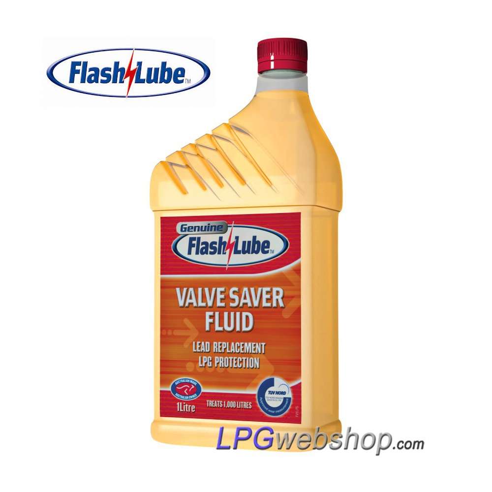 Flashlube Valve Saver 1 Liter Klepsmeervloeistof navulling Flashlube Valve Saver 1 Liter Klepsmeervloeistof navulling