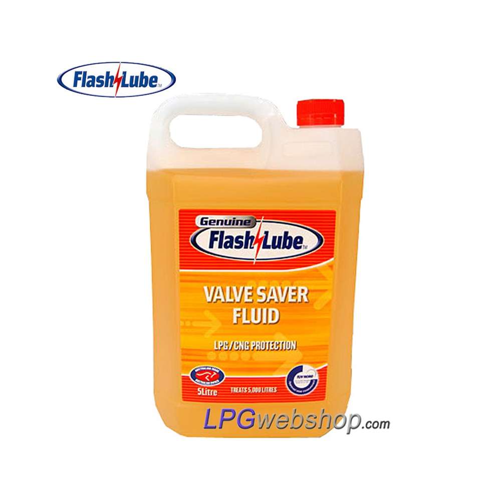 Recharge de lubrifiant pour valves Flashlube Valve Saver Fluid 5 litres Recharge de lubrifiant pour valves Flashlube Valve Saver Fluid 5 litres