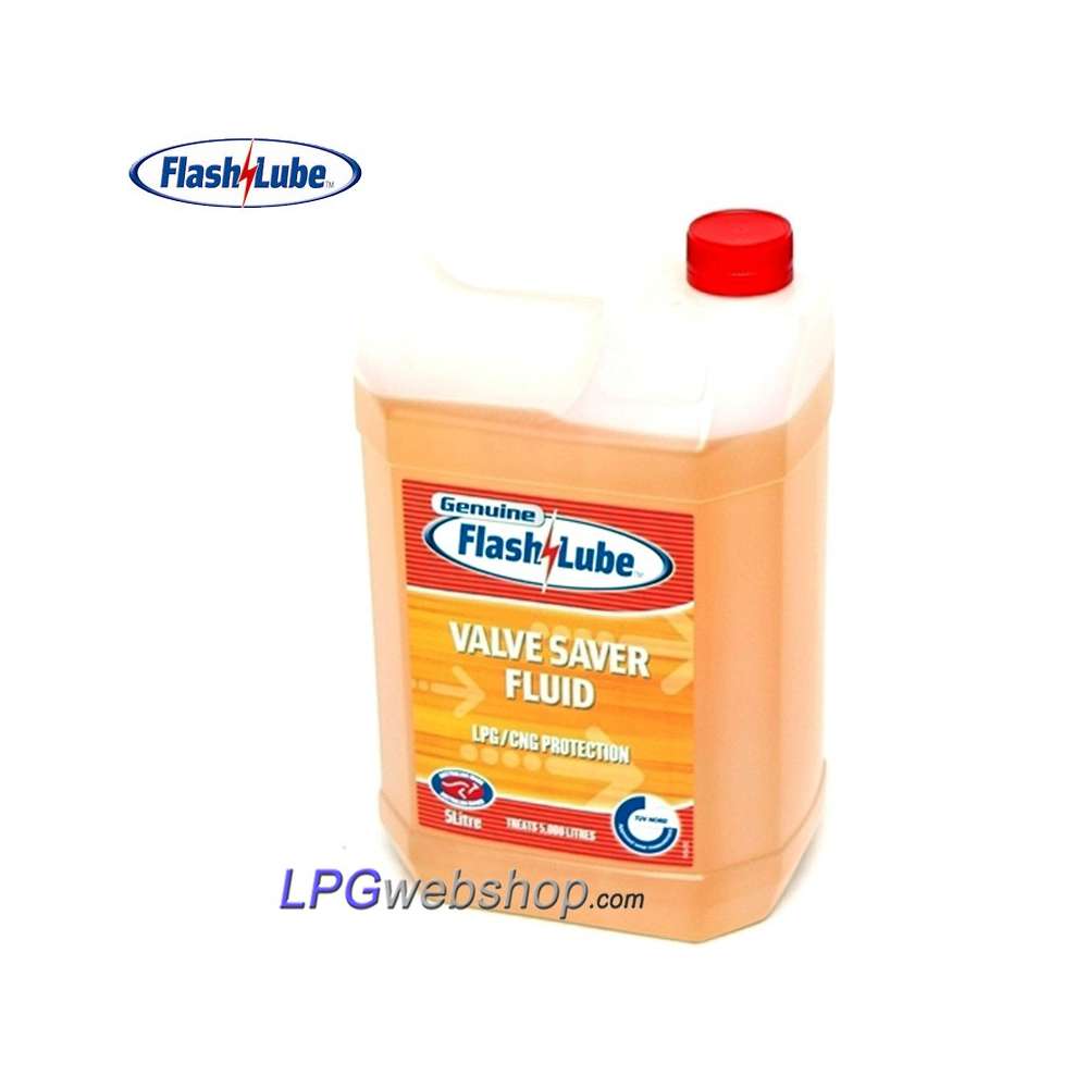 Recharge de lubrifiant pour valves Flashlube Valve Saver Fluid 5 litres Recharge de lubrifiant pour valves Flashlube Valve Saver Fluid 5 litres