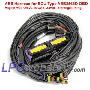 Cable Harness AEB 5-6-8 Cyl. for AEB2568D OBD - Vogels, BIGAS, OMVL, Emmegas, King, Others