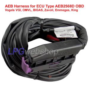 Faisceau de câbles AEB 5-6-8 cylindres pour AEB2568D OBD - Vogels, BIGAS, OMVL, Emmegas, King, etc.