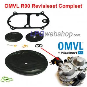 Complete Repair kit OMVL R90 E LPG reducer (Normal and Super)