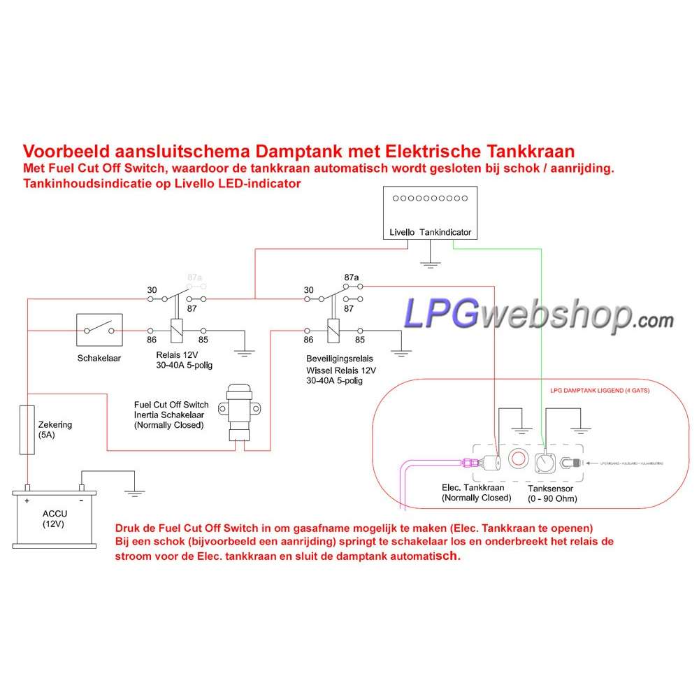 Indicador LED de GLP 9 LED Indicador de contenido Livello sin interruptor Indicador LED de GLP 9 LED Indicador de contenido Livello sin interruptor