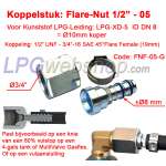 Tubo GPL in plastica LPG-FIT XD-5 (8-10mm)