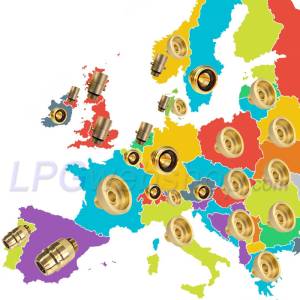 Bayonet Filling Adapter 3/8" NPT for Direct Filling on 80% Fill Stop